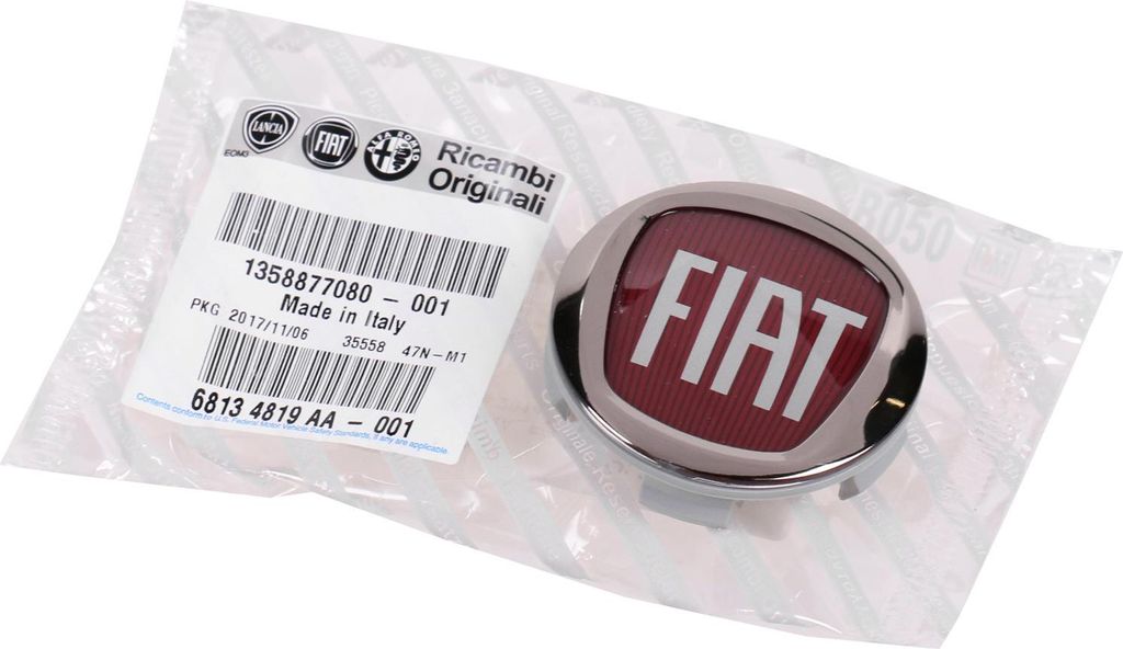 Coprimozzo originale Fiat 60mm cerchio alluminio Ducato 250 Immagine del prodotto 