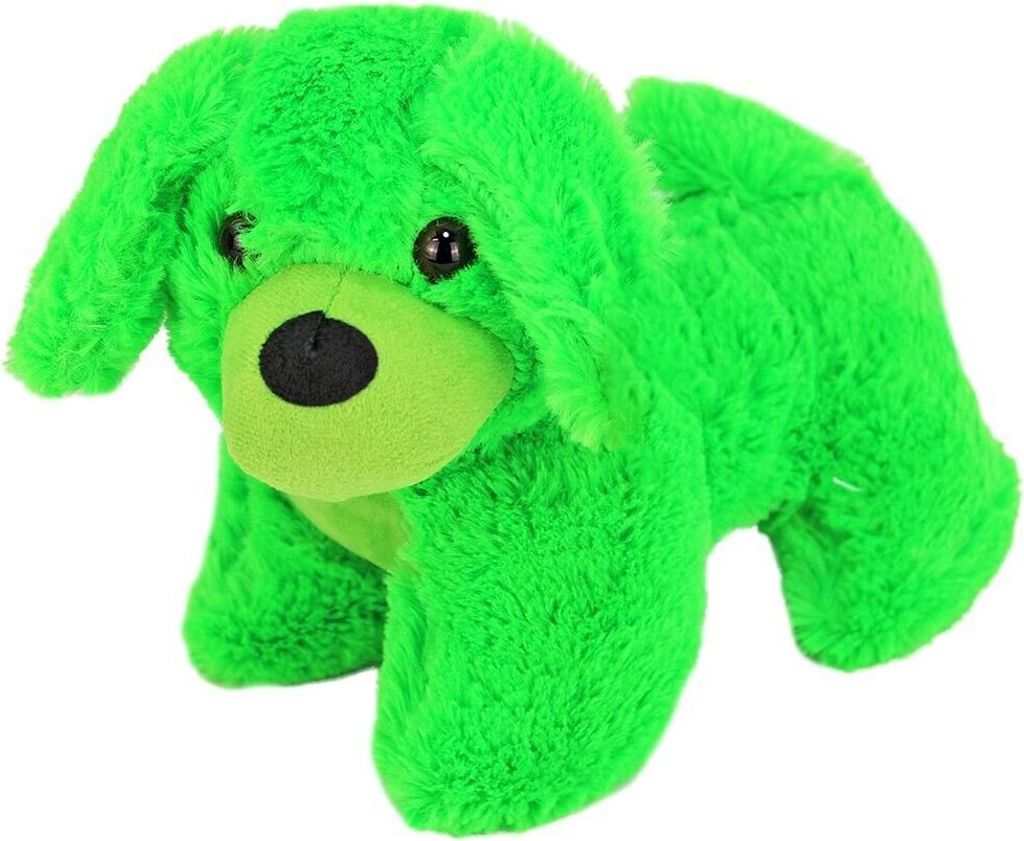 Plüsch Hund Kuscheltier Farbig 23 cm Plüschfigur - Figur - Produktbild 