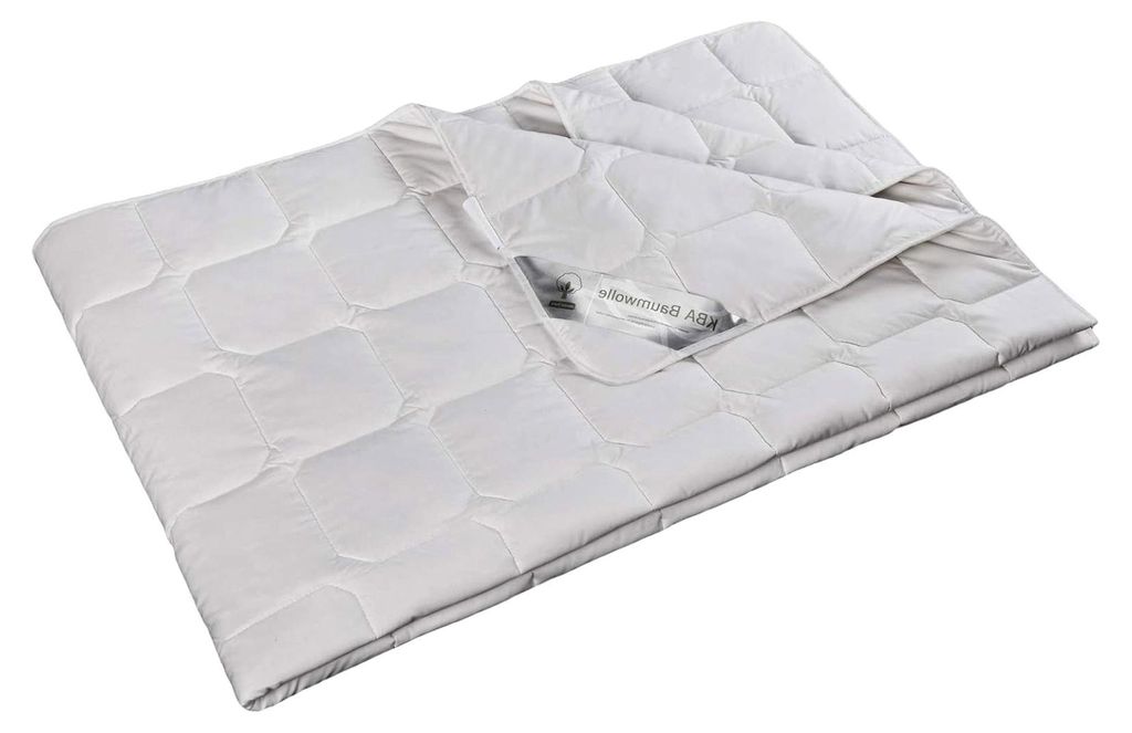 Sommerdecke Wildseide Bio Baumwolle KBA Natur 135x200