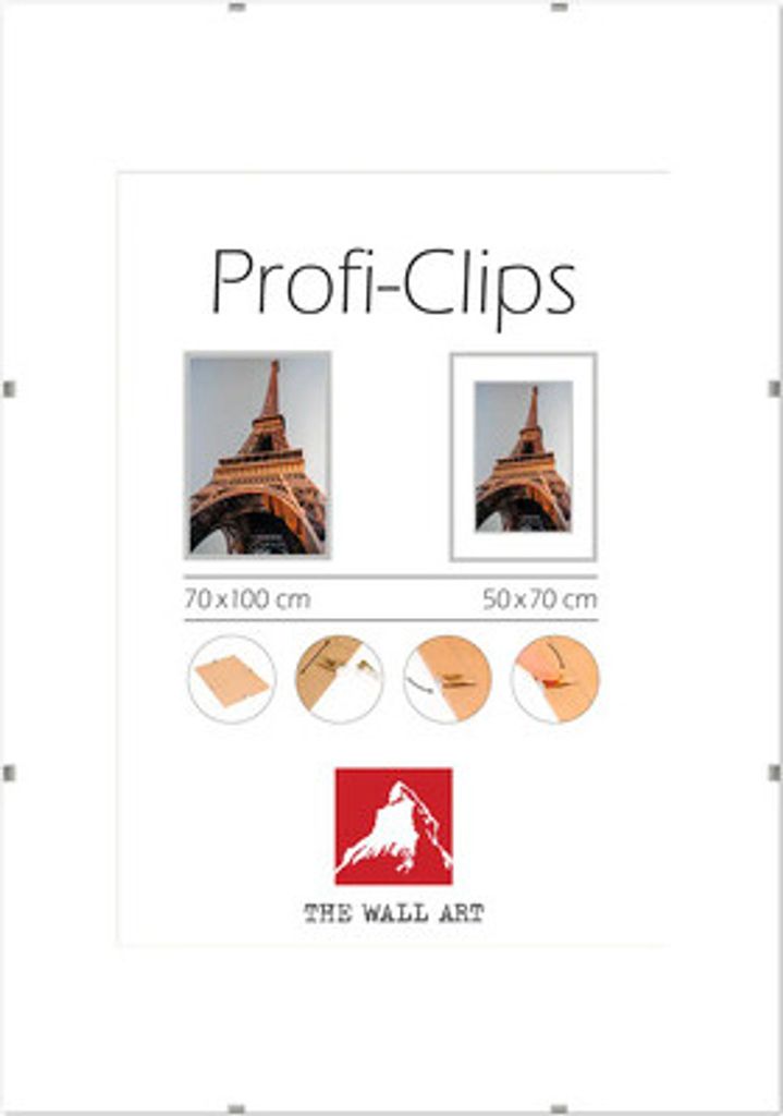Cliprahmen Anti-Reflex-Glas 70x100 cm Produktbild 