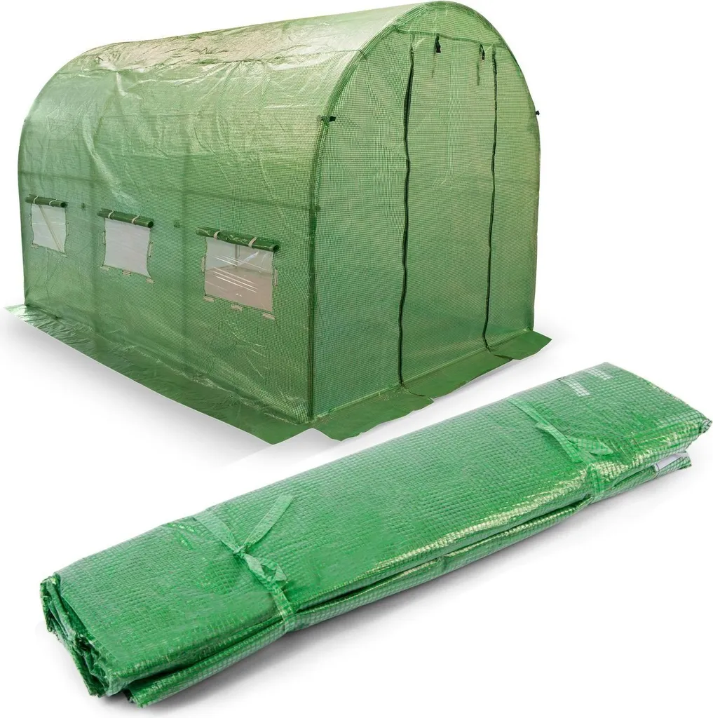 Telo Ricambio Tunnel Giardino 2x3,5m (7m2) Plonos | PE UV4 Rinforzato
