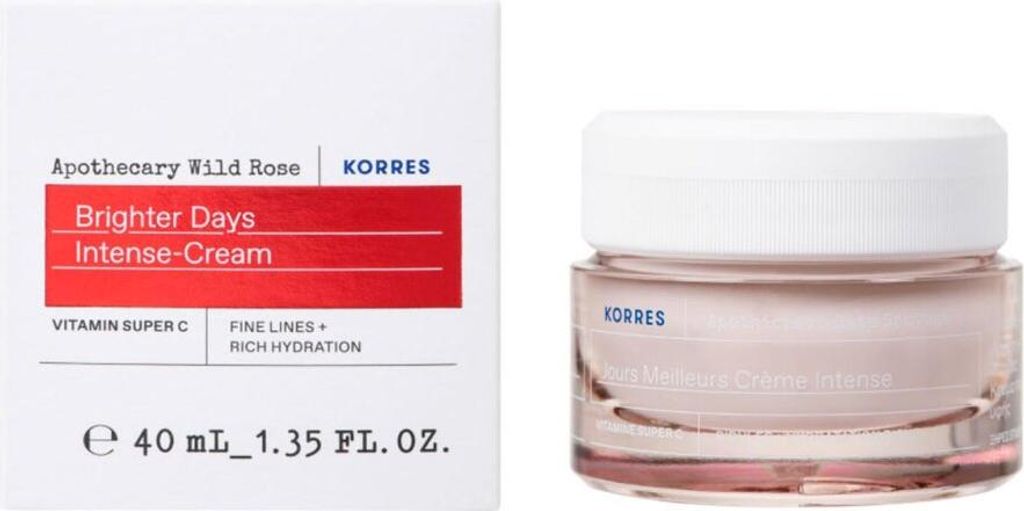 KORRES Apotheke Wildrose Heller Tage Intensiv-Creme 40ml