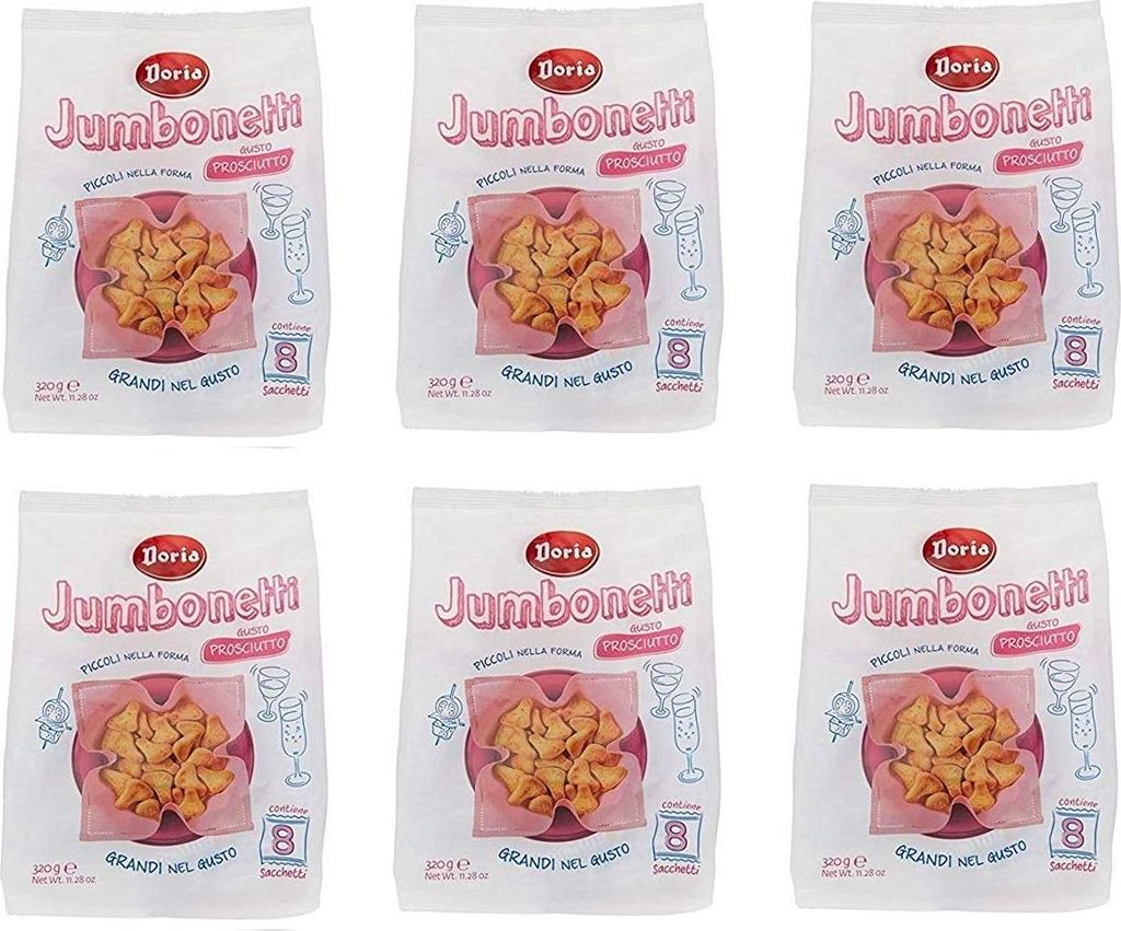 6x Doria Giambonetti 8 Einzelportionen Gusto Prosciutto Produktbild 
