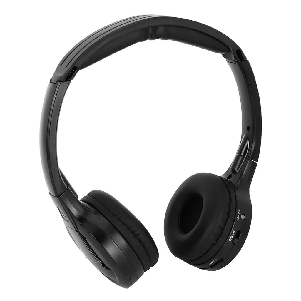 Cuffie IR Auto Dual Channel: Auricolari Wireless Infrarossi Universali - 1