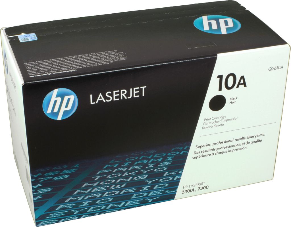 HP 10A Black Original LaserJet Toner Cartridge, 6000 Produktbild 