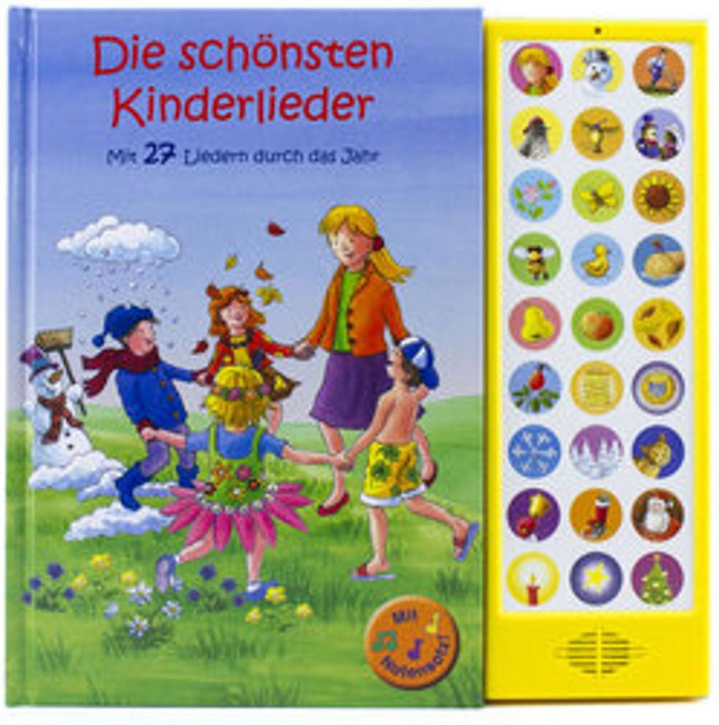 Die schönsten Kinderlieder - Mit 27 Liedern durch das Jahr Image du produit 