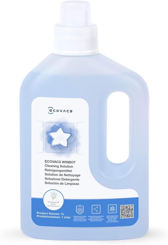 ECOVACS 1L Reinigungslösung (Window Cleaning Fluid) für Produktbild 