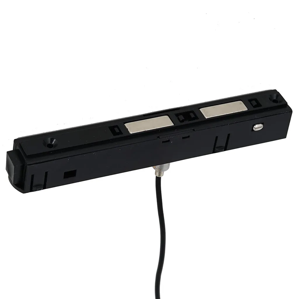 Éclairage de bureau sur rail magnétique 48V LED noir Milagro ML6629