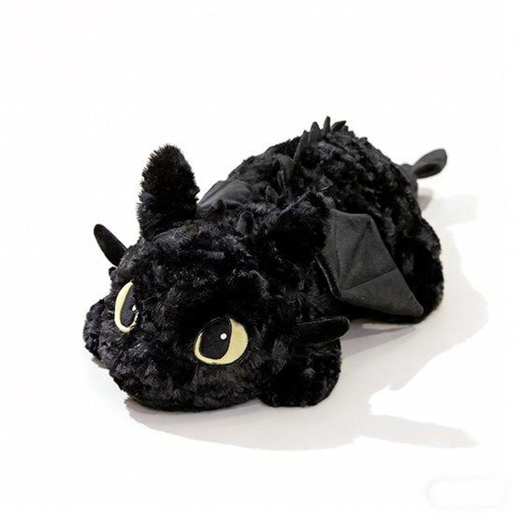 Plüsch Drache 70 cm – Tandloser Drache Kawaii Design – Produktbild 
