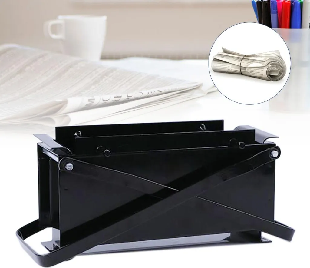 Machine à Briquettes de Papier 2.67kg - Design Compact en Fer Noir - 4
