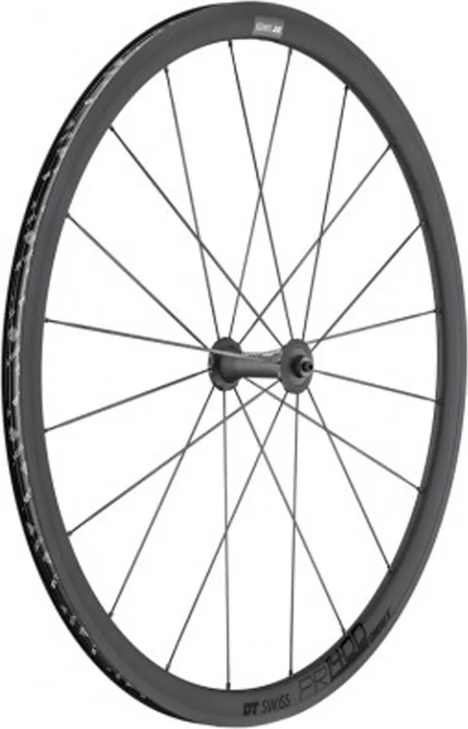 Roue avant DT Swiss PR 1400 Oxic 32mm légère avec revêtement céramique noir