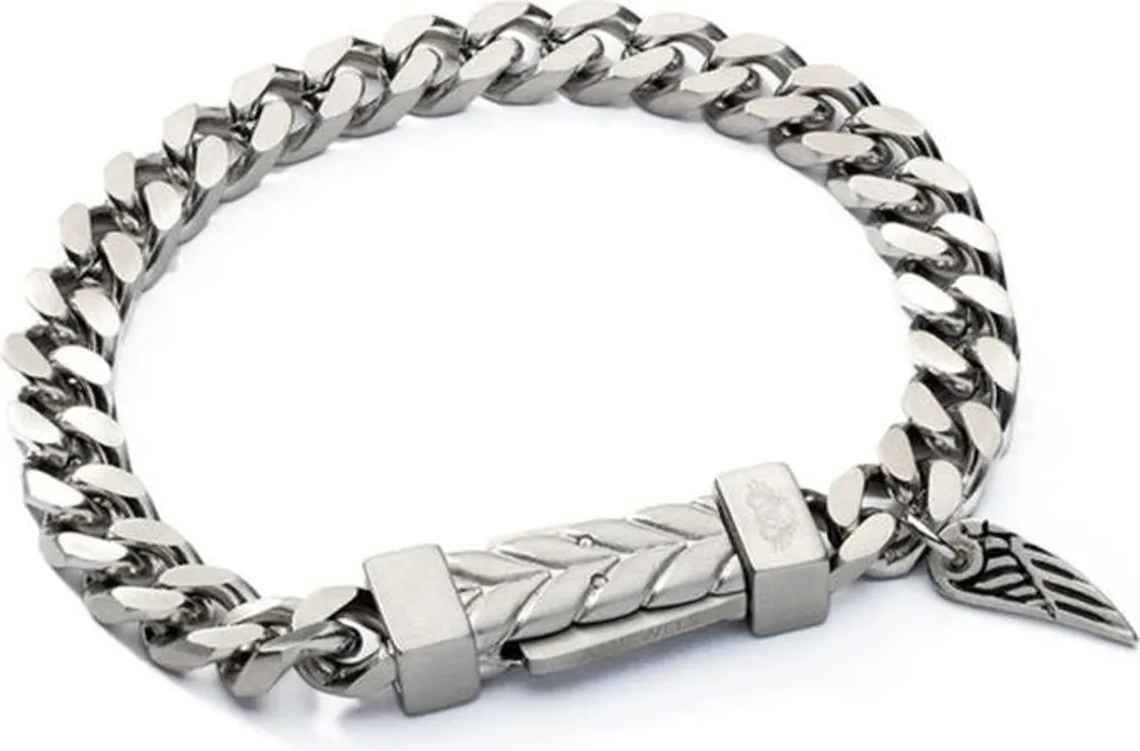 Bracciale Uomo AN Jewels AA.P256LS - Acciaio Inossidabile e Design Moderno