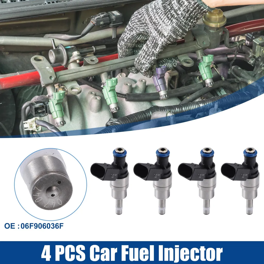 Injecteur de Carburant Anti-Ratés pour VW Golf 2.0L Noir - Lot de 4