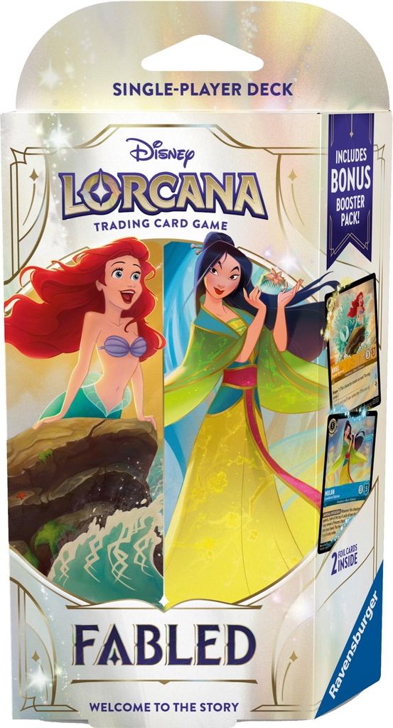 Disney Lorcana TCG – Jeu de démarrage légendaire (Ariel & Image du produit 