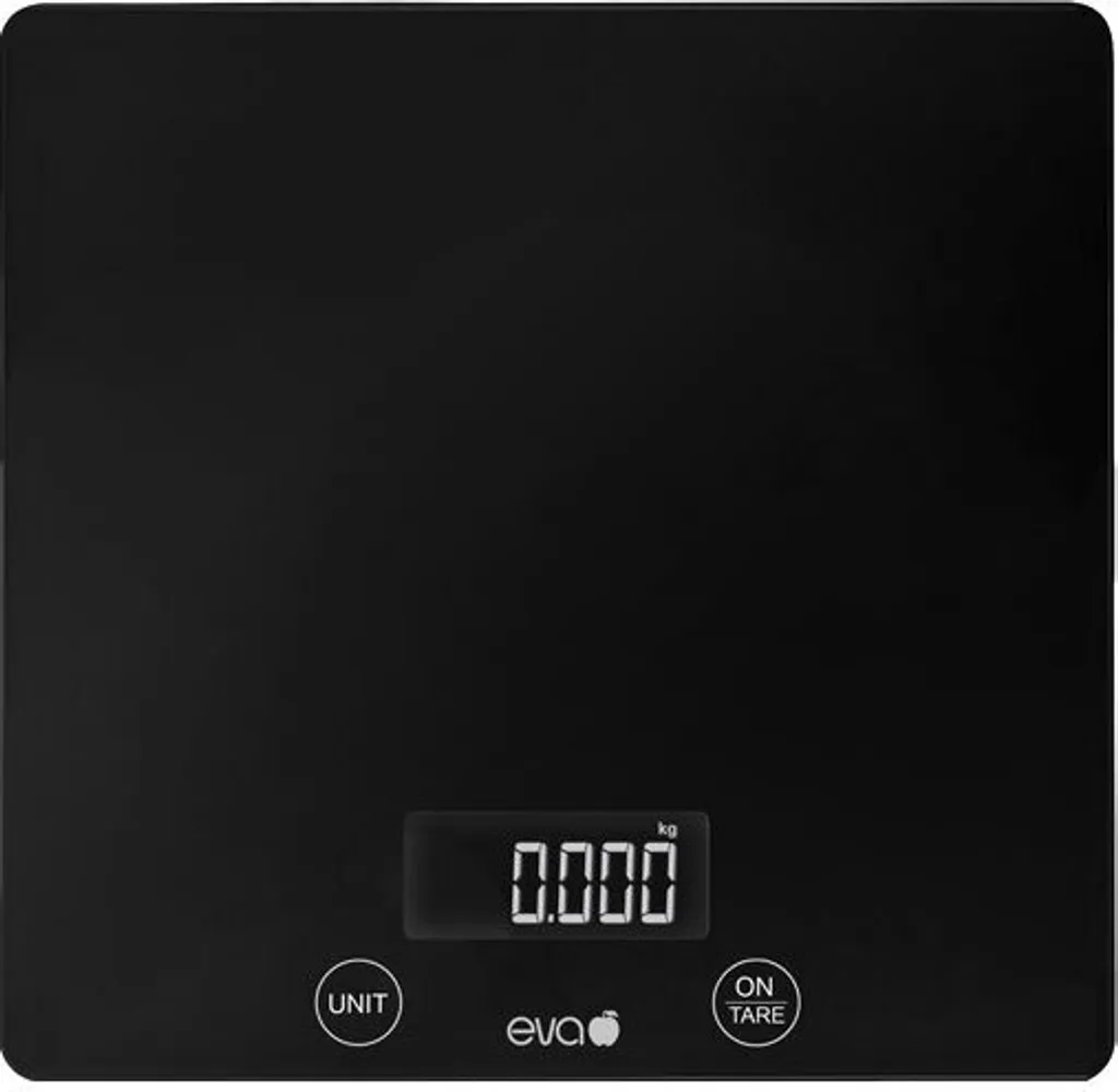 Balance de cuisine numérique en verre trempé - Précision 1g et Écran LCD
