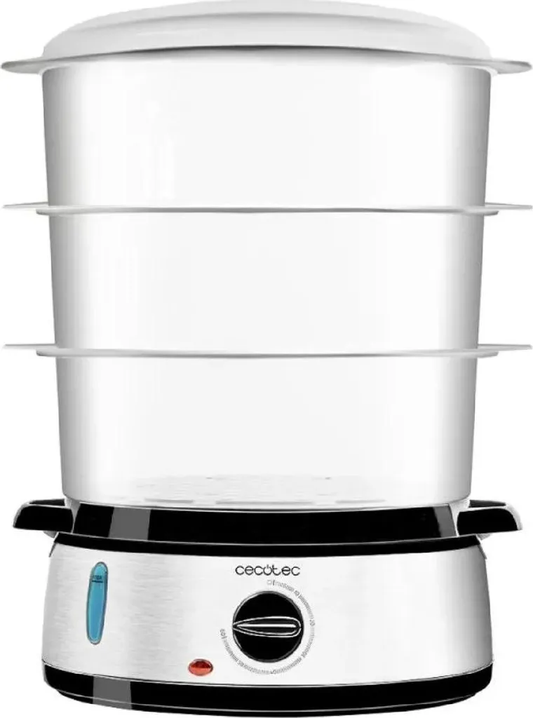Cuiseur Vapeur pour Légumes et Poissons Cecotec Vapovita 3000 3 Niveaux
