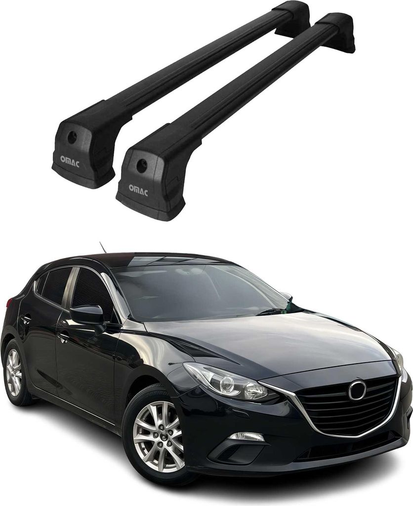OMAC Barres de toit compatibles avec Mazda3 mk3 Berline Image du produit 
