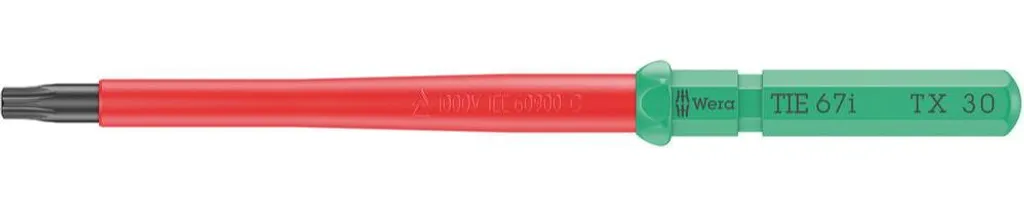 Wera Kraftform Kompakt VDE 67 i TX 30 Lama TORX Isolata 1000V 05006539001