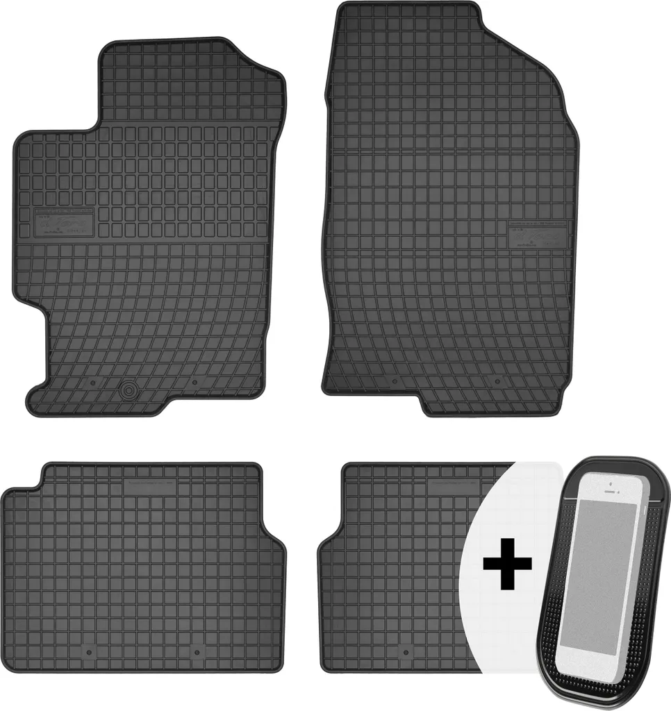 Set Tappeti Auto Gomma Mazda 6 2002-2007 - 4 Pezzi Resistenti