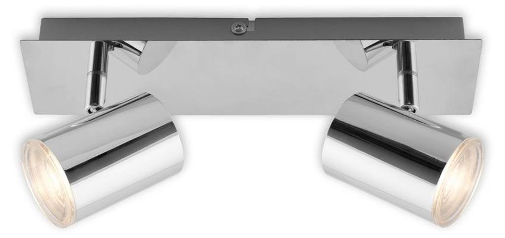 LED Badleuchte Spotleuchte IP44 GU10 IP44 5 W chrom Produktbild 