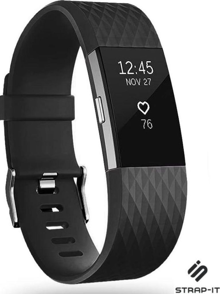 Silikon-Smartwatch-Armband – Passend für Fitbit Charge 2 – Produktbild 