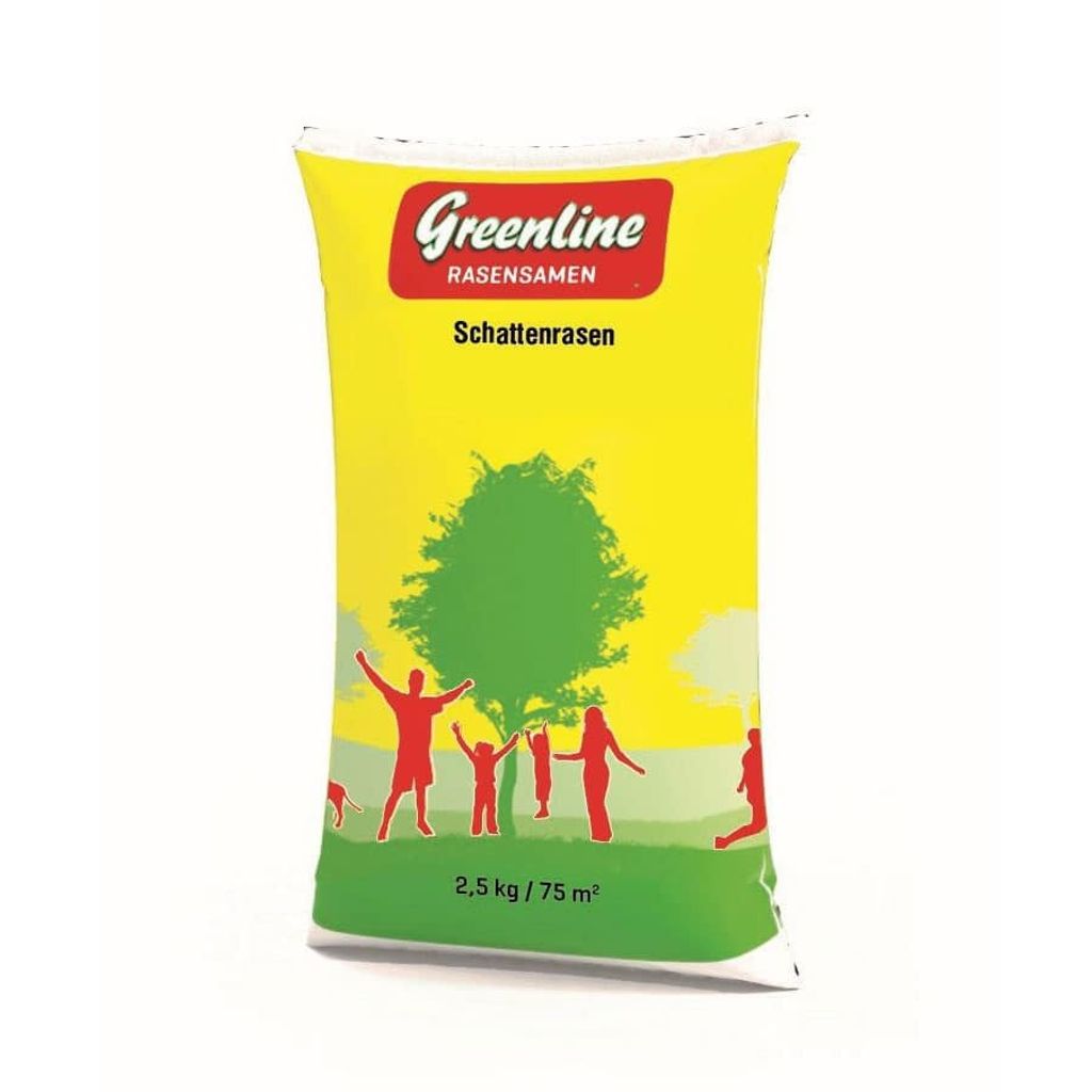 Greenline Rasenmischung Schattenrasen 2,5 kg