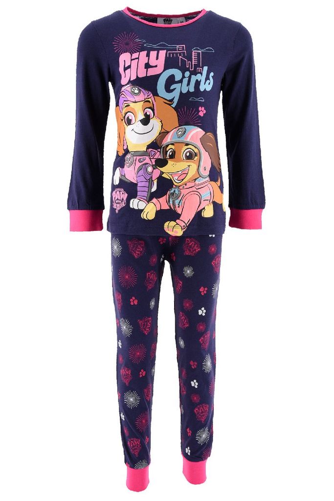 Pyjama PATROL Hunde PAW mit SKY Schlafanzug Pigiama Skye 