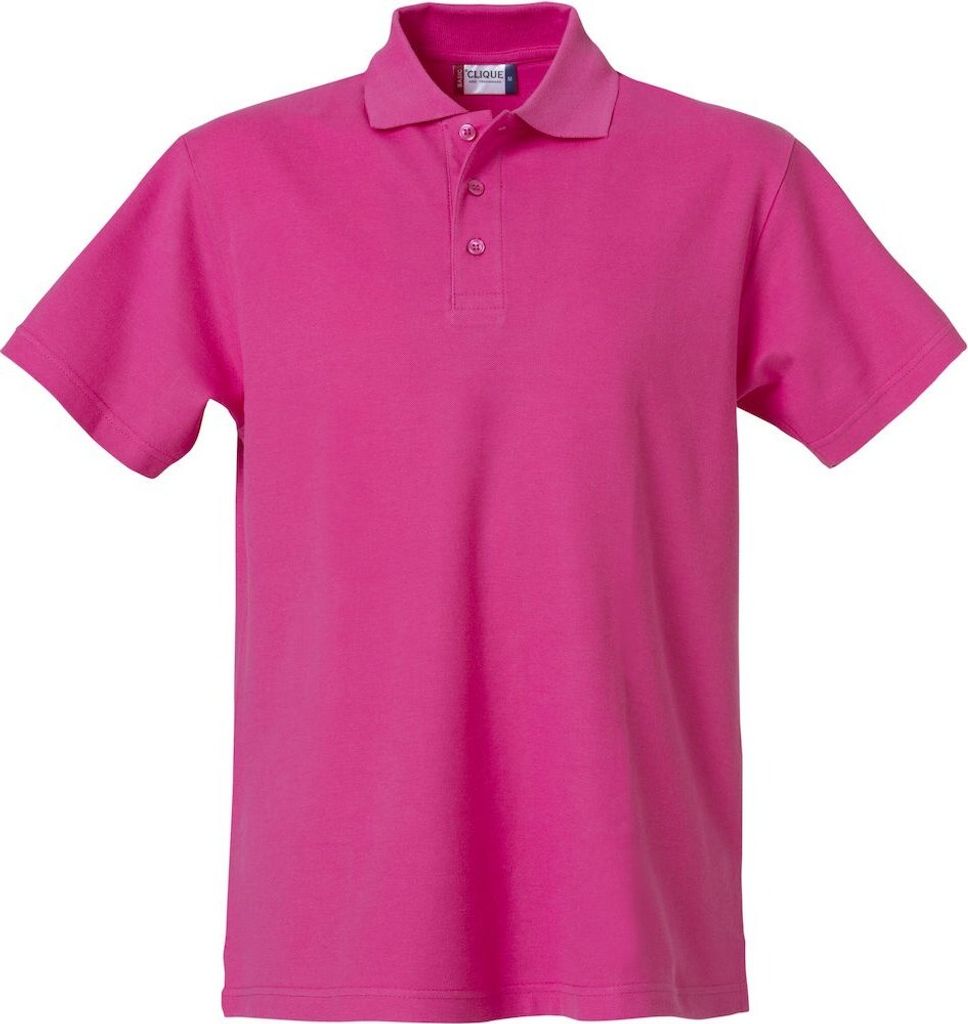 Clique - "Basic" Poloshirt für Herren UB660 (4XL) (Helles Kirschrot)