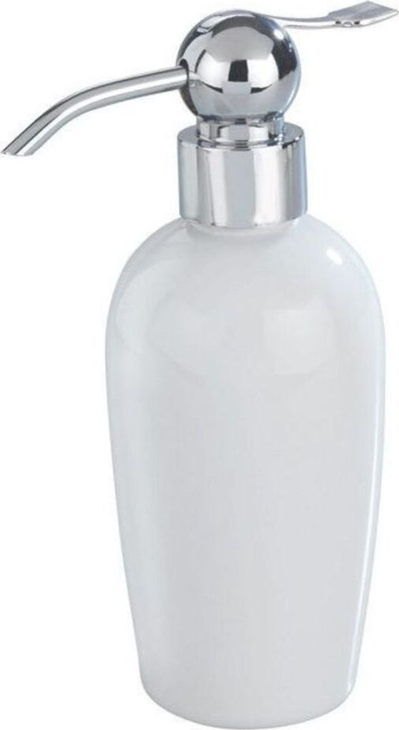 Wenko Seifen Spender Lotion Dosierer WC Bad Accessoires Tondela Keramik weiß