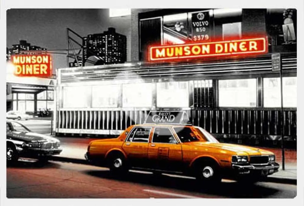 Poster Las Vegas sous Cadre Shinsuke Blanc : Déco Murale Prête à Poser
