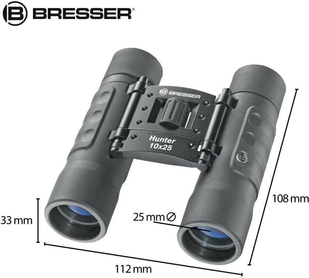 Kieszonkowa lornetka BRESSER Hunter 10x25 Zdjęcie produktu 