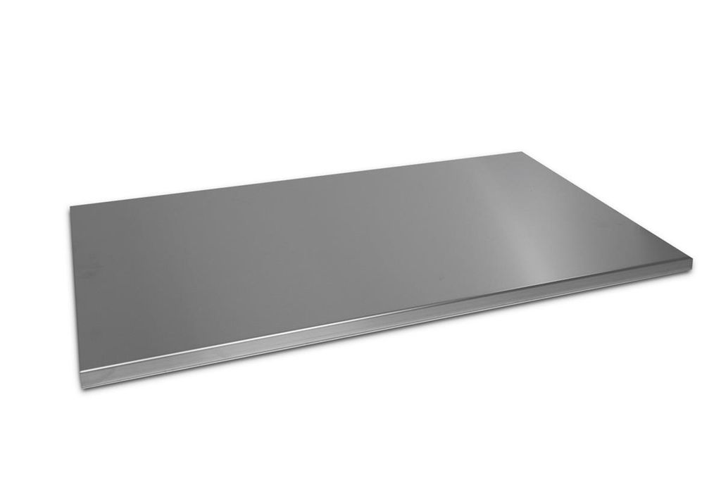 LISA - Plan Pro - Backbrett aus Edelstahl 100x55 cm