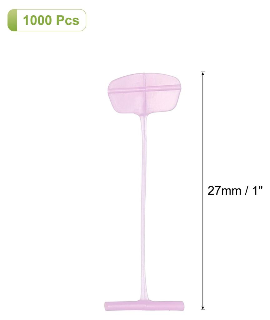 1000 Stš¹ck Heftf?den fš¹r Etikettierpistole Standard, 20mm Tag Pins aus Kunststoff fš¹r Karton Etiketten mit Loch, Etikettierung von Kleidun...