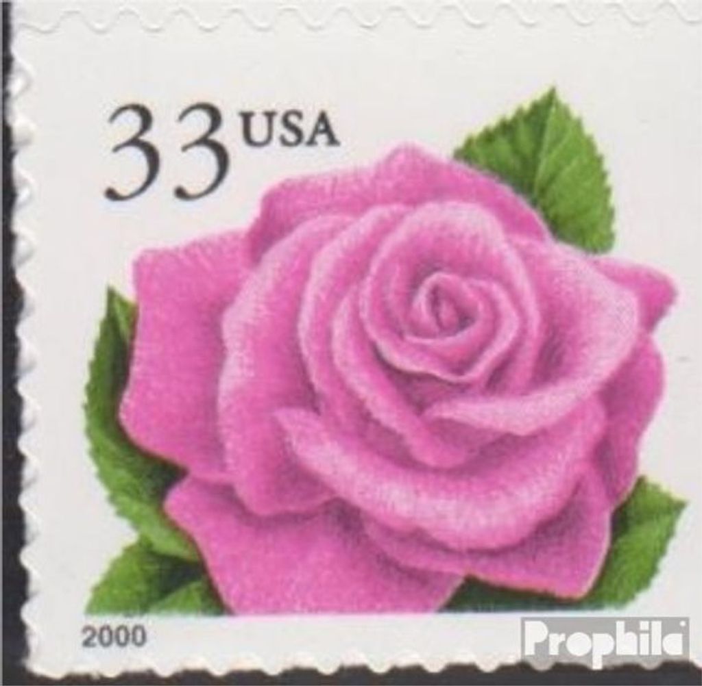 Briefmarken USA 2000 Mi 3156II BDr (kompl.Ausg.) postfrisch Blumen - Rose