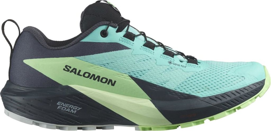 SALOMON SHOES SENSE RIDE 5 GTX W Blra/Greas 000 Blue Radiance/Green Ash/In 000 Blue Radiance/Green Ash/In 38