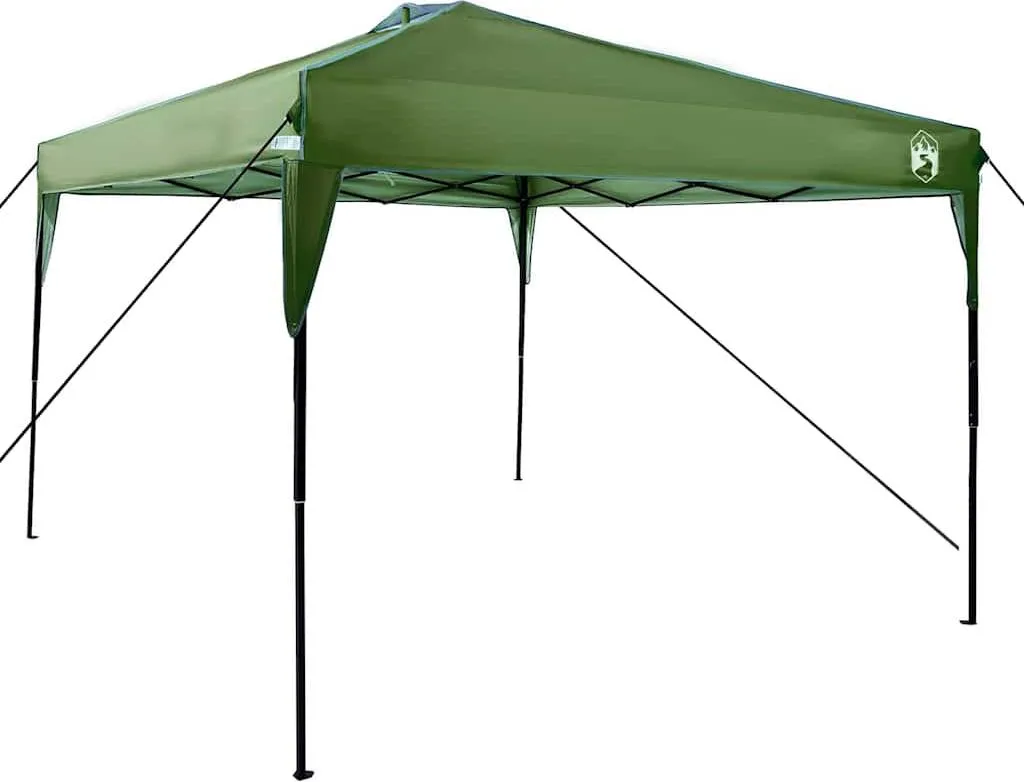 Tenda Gazebo per Famiglia Verde 290x290 | Protezione Sole UV