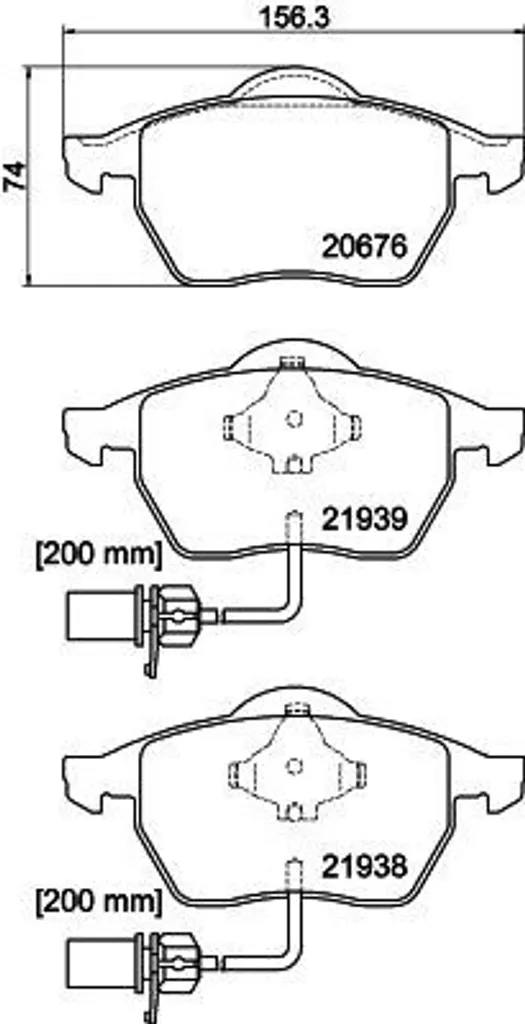 Plaquettes de frein HELLA 8DB 355 008-411 : Finis les sifflements !