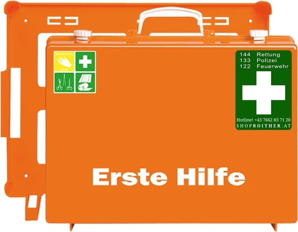Erste Hilfe Koffer Typ 2 leer orange