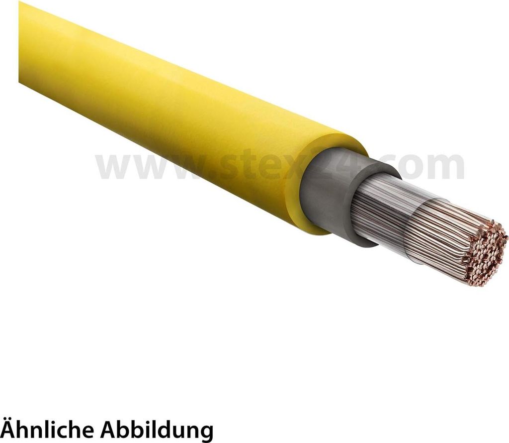 HELU KABEL NSSHÖU-O 1X50mm² schwere Gummischlauchleitung AD 20,0mm Nennspannung Uo/U 600V/1000V - 500 Meter