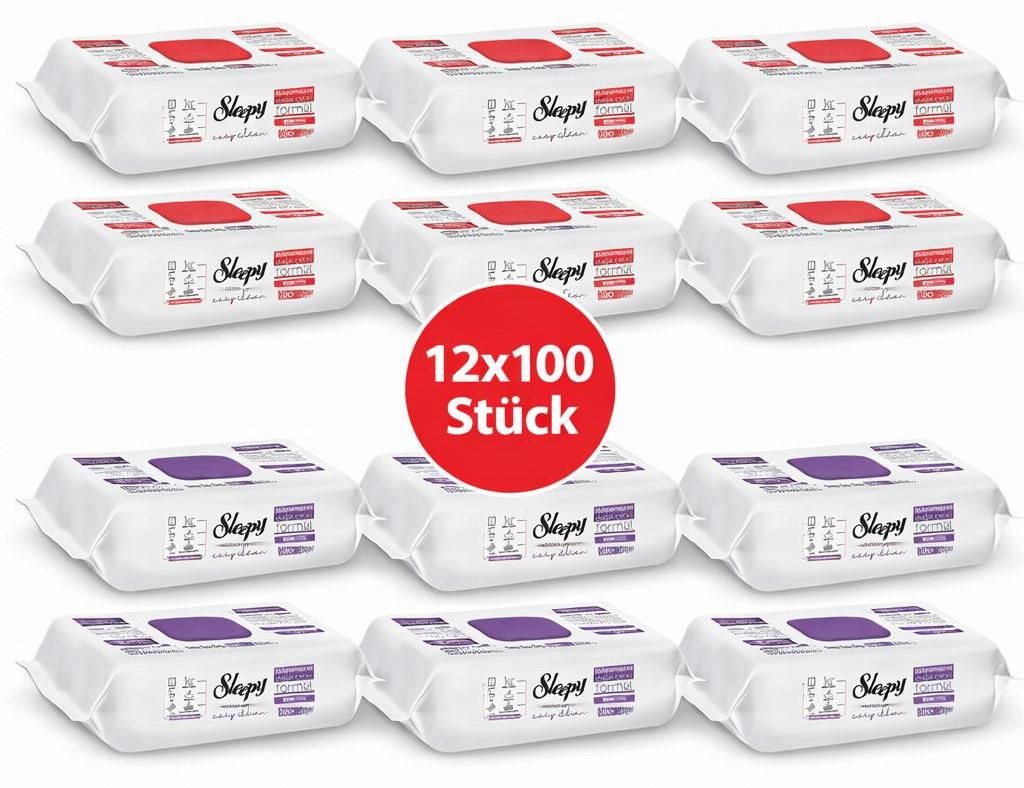 Salviette detergenti per superfici Sleepy Easy Clean – Immagine del prodotto 