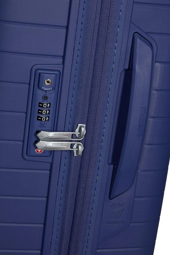 Valise Spinner 68 TSA extensible Fastforward violette ultra légère - 11