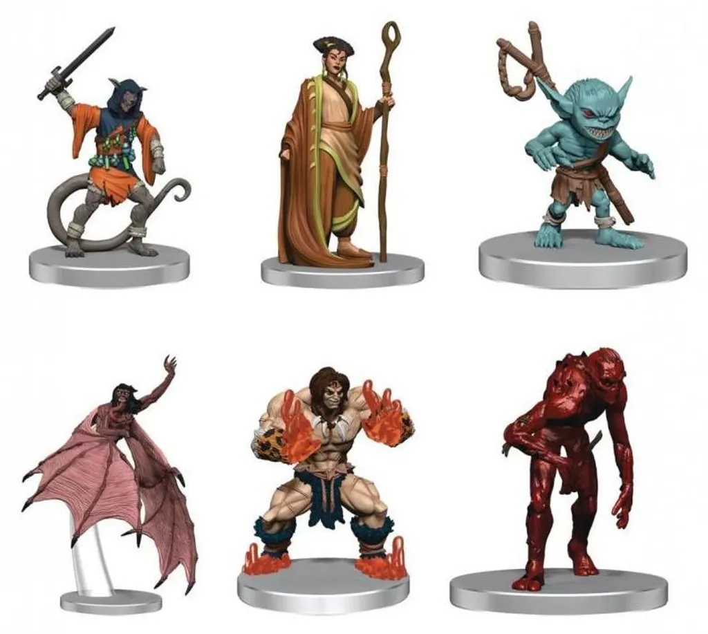 Figurines Pathfinder pour campagne Les Poings du Phénix de Rubis Box Set