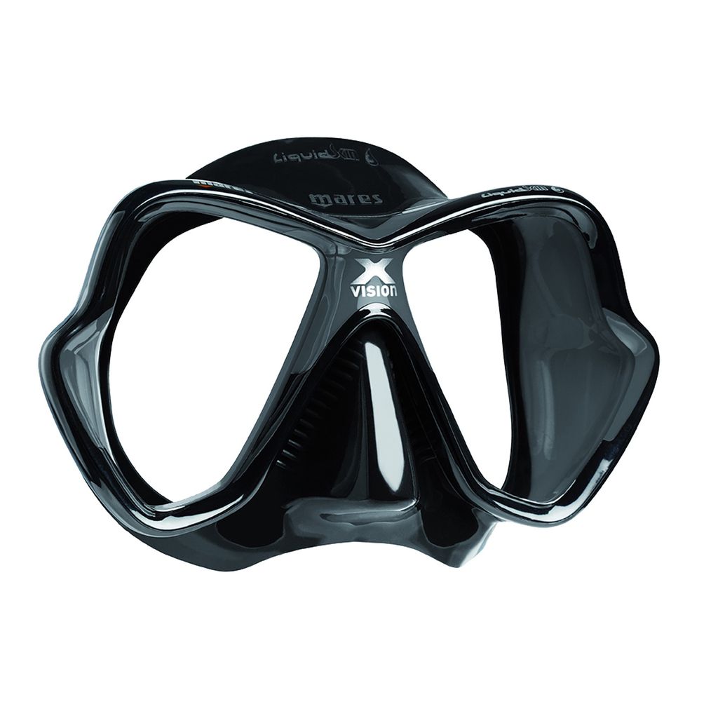MARES Maske X-VISION Ultra Liquidskin schwarz Silikon/schwarz
