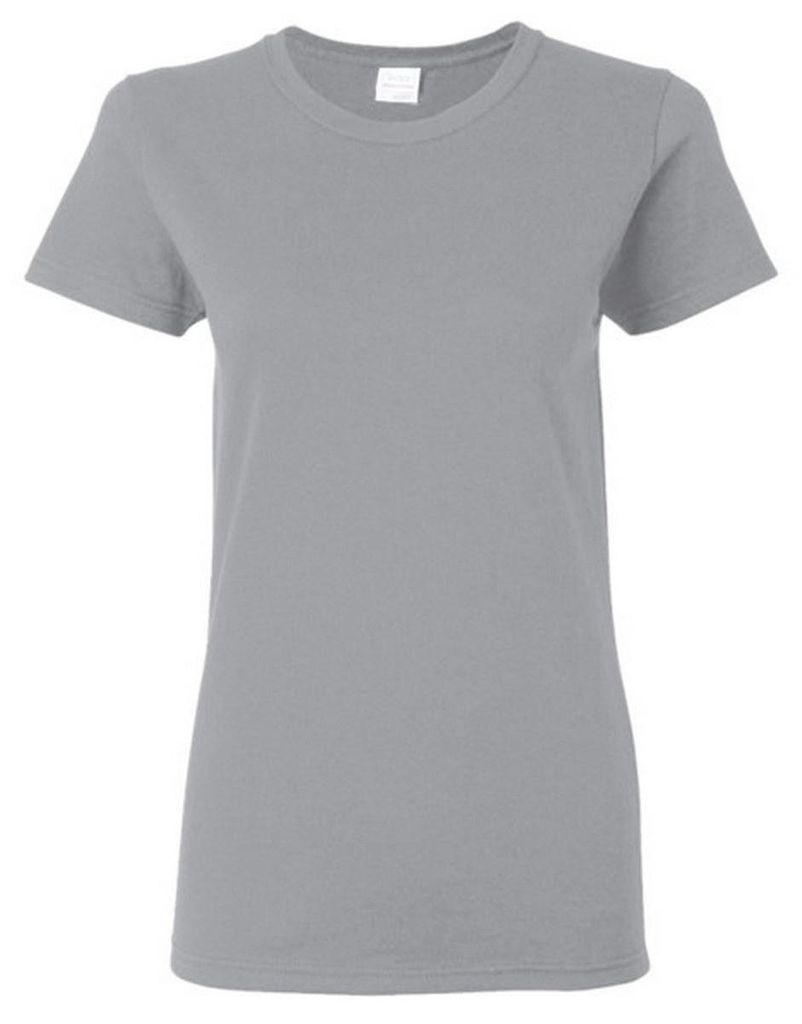 Gildan Damen T-Shirt, enganliegend FK393 (2XL) (Sportgrau)