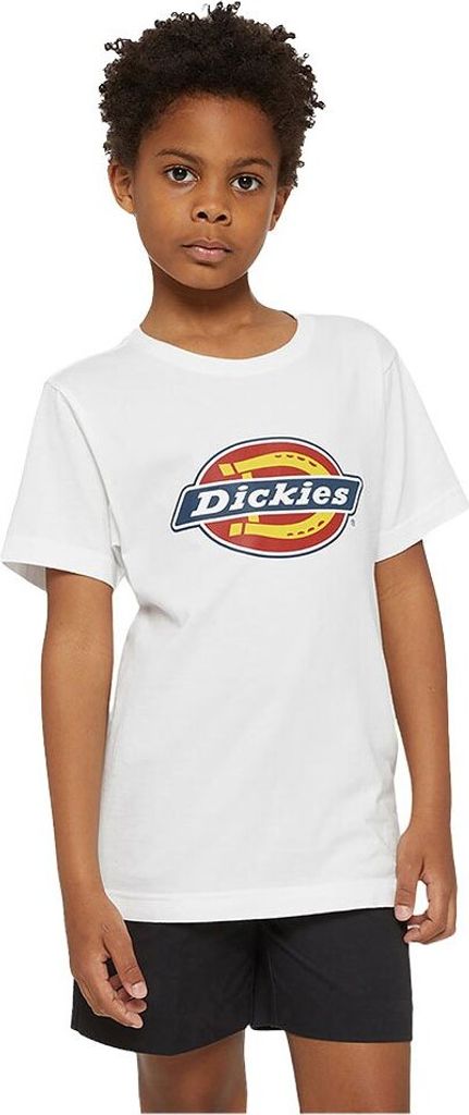 Dickies Youth Logo Kurzarm-t-shirt Weiß M Mann Weiß M