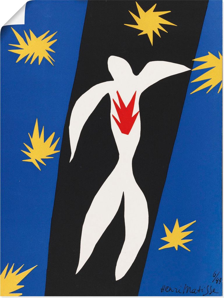 ARTland Poster Der Sturz des Ikarus. 1943 Größe: 30x40 cm