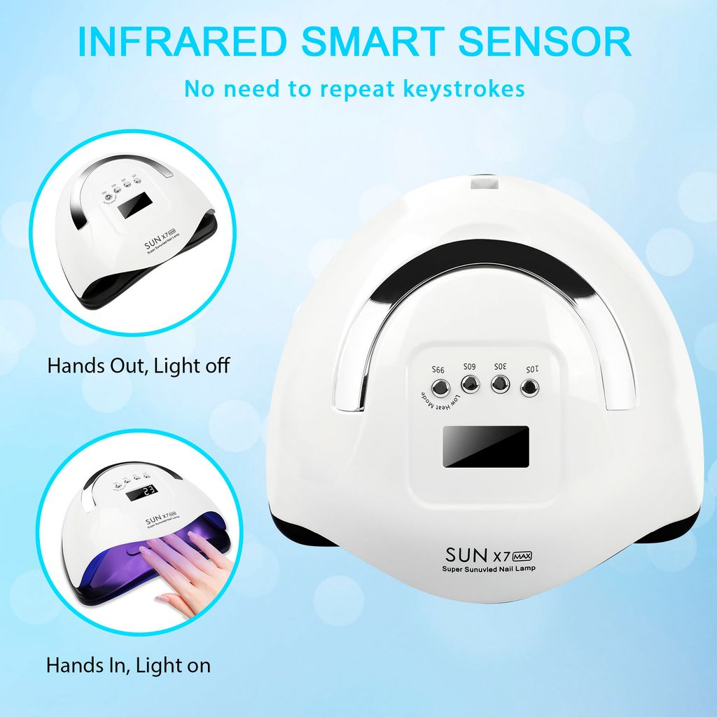 Speed 180W Nageltrockner LED UV Lampe Profi Produktbild 5