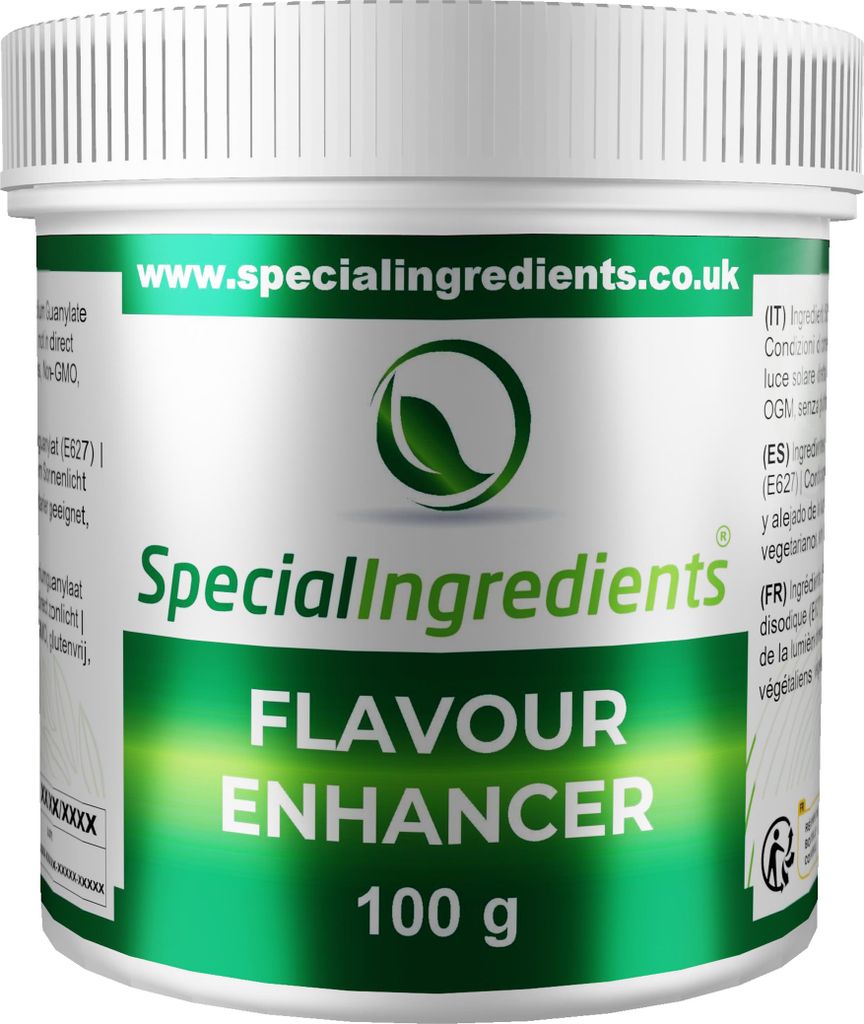 Special Ingredients Flavour Enhancer 100 g - Vegan Geschmacksverstärker für Saucen, Marinaden, Suppen, Fleisch und Säften