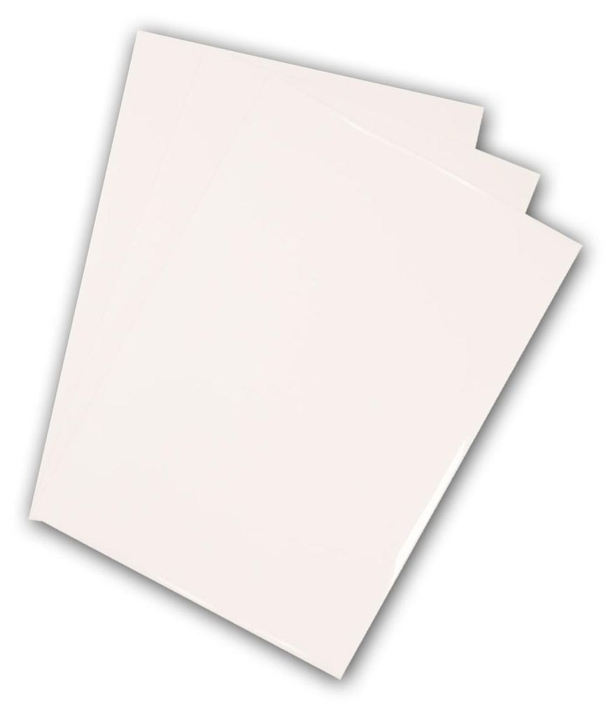 Poli-Flex Premium - 4290 Glossy White - Din A4 Produktbild 