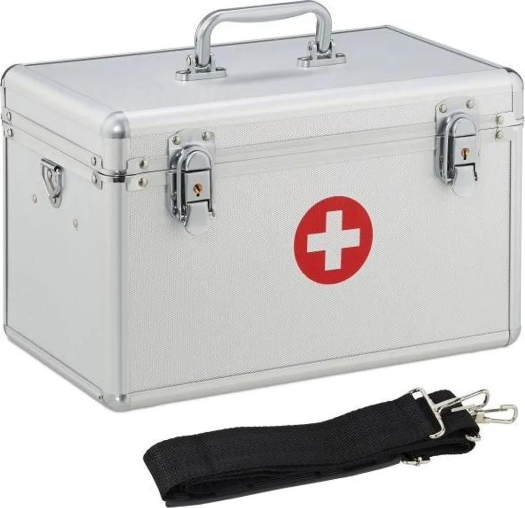 Valigetta Medicina in Alluminio per Casa - Protezione Famiglia Sicura